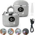 3 in 1 Elektrischer Nagelknipser,Nagelschere Elektrisch,Elektrischer Nagelschleifer,Nageltrimmer,Electric Nail Clipper,Automatischer Nagelschneider Und Schleifend Aufbewahrung