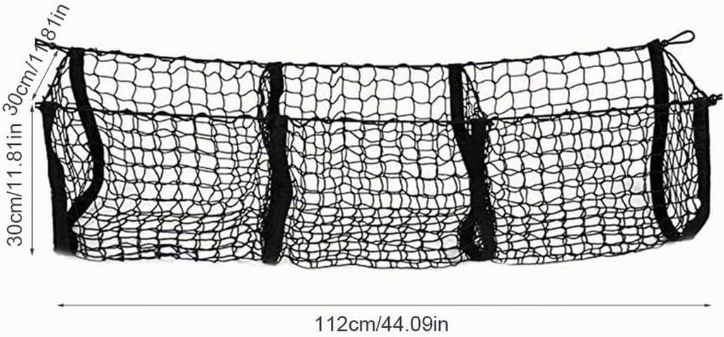 Auto Boot Ordentlich Net, Kofferraumnetz Tasche DREI Gitter Gepäck Dreidimensionale Netz Tasche Kofferraum Organizer Tasche Große Kapazität Net Pack