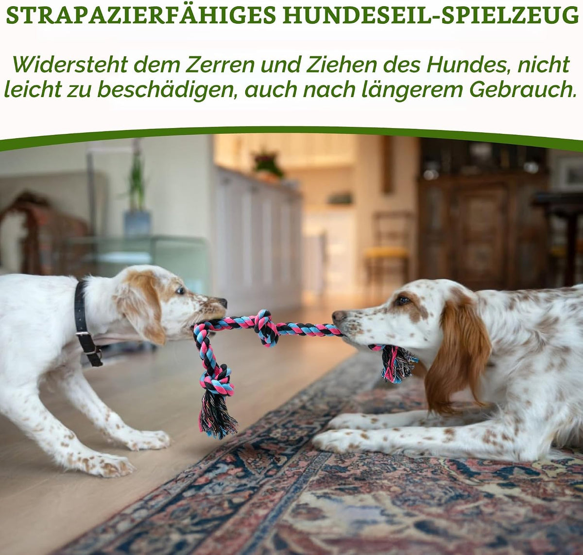 SHARLOVY Puppy Rope Toy, Dog Rope Toy for Small Dogs, Puppy Tething Toys, Cotton Interactive Tug of War Dog Toy for Puppy Langeweile, Dog Chew Toys for Aggressive Chewers Small Breed