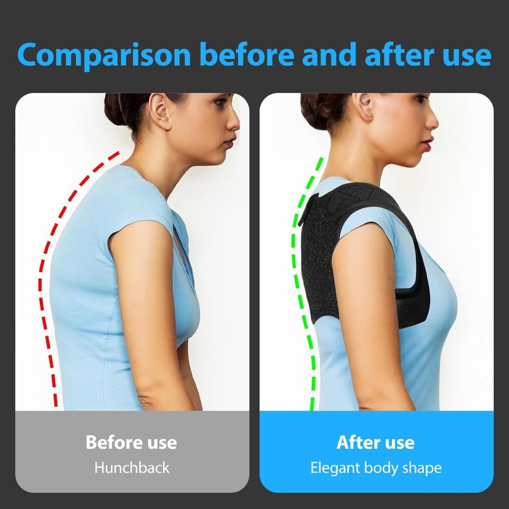 1 Stück Rückenstützgürtel, Rücken Geradehalter, Haltungskorrektur Rücken Damen, Haltungskorrektur Rücken Herren, Posture Corrector Men