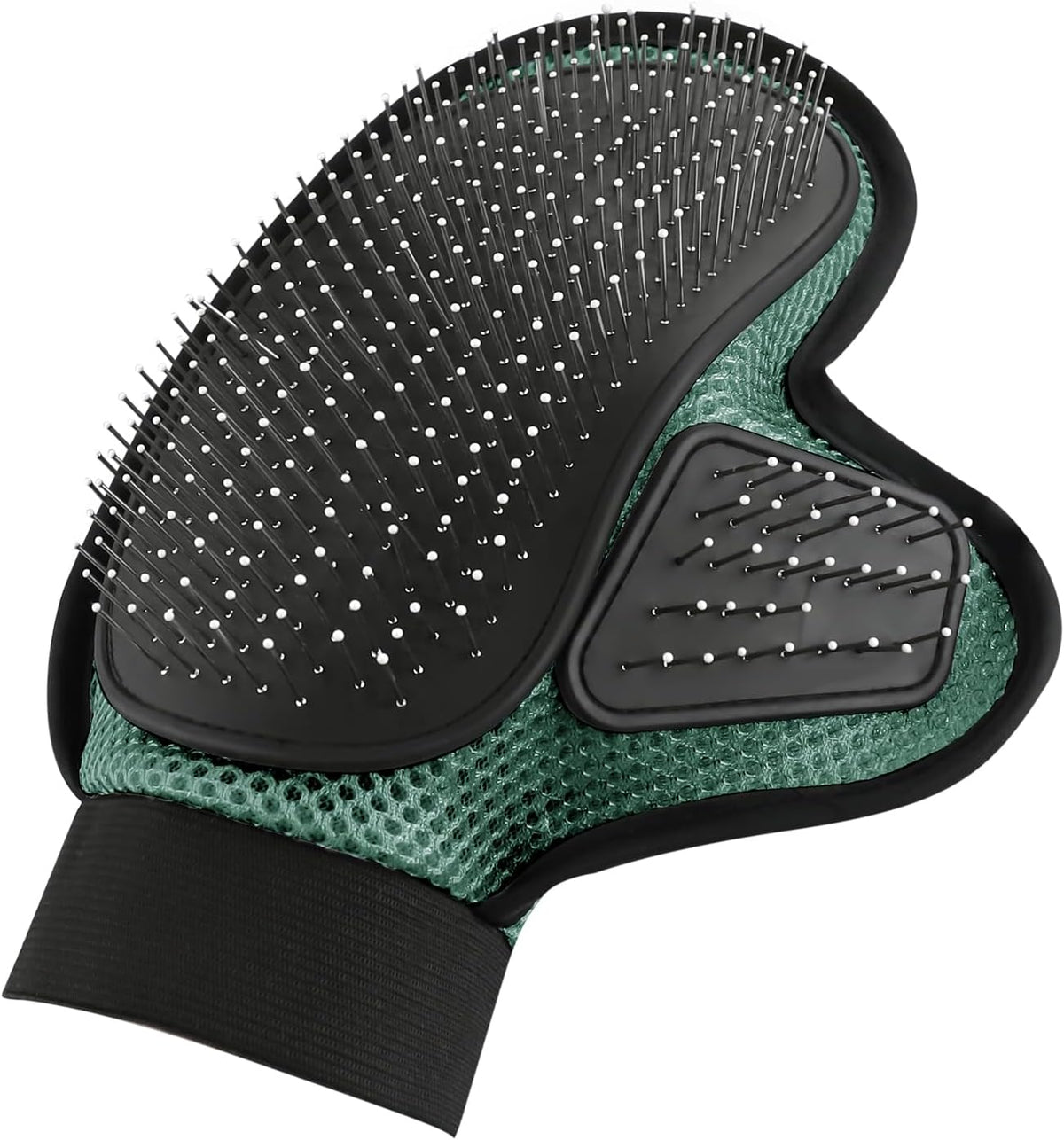 Handschuh Enthaarungshandschuhe Für Hunde Katzen, Haustierpflege Fellwechselpflege Putzhandschuhe Pet Bürste Grooming Gloves Pet Massagege, EIN Paar, Blau