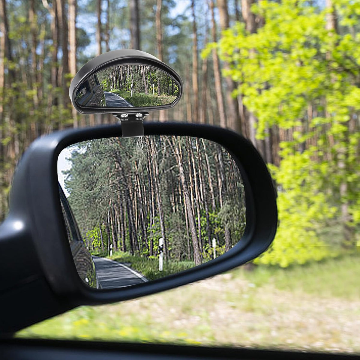 Toter Winkel Spiegel Auto Blind Spot Spiegel,Weitwinkelspiegel,Trainer Rückspiegel, Auto-Sicherheits-Hilfsspiegel,Einstellbar Rückspiegel Für Autos, Lkws, Suvs