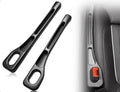 2 Stück Autositz Lückenfüller,Universal Lücken Aufbewahrungsbox Für Autositze,Car Seat Gap Filler,Innenraum Zubehör Für Pkw,Suv,Lkw(Schwarz)