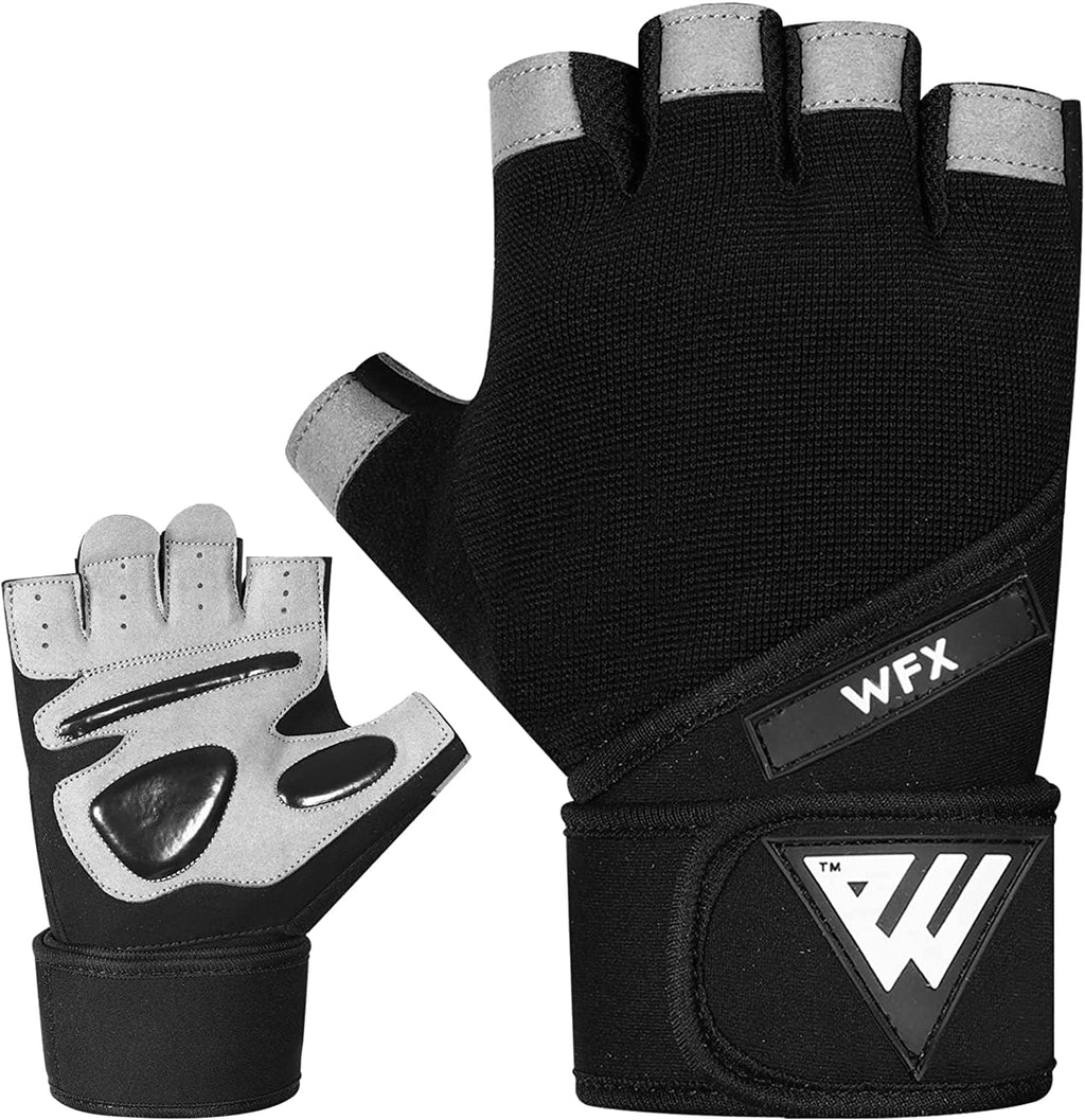 WFX Fitness Handschuhe,Trainingshandschuhe Für Damen Und Herren - Fitness Handschuhe Für Krafttraining,Bodybuilding,Kraftsport, Training Gym Workout Gloves