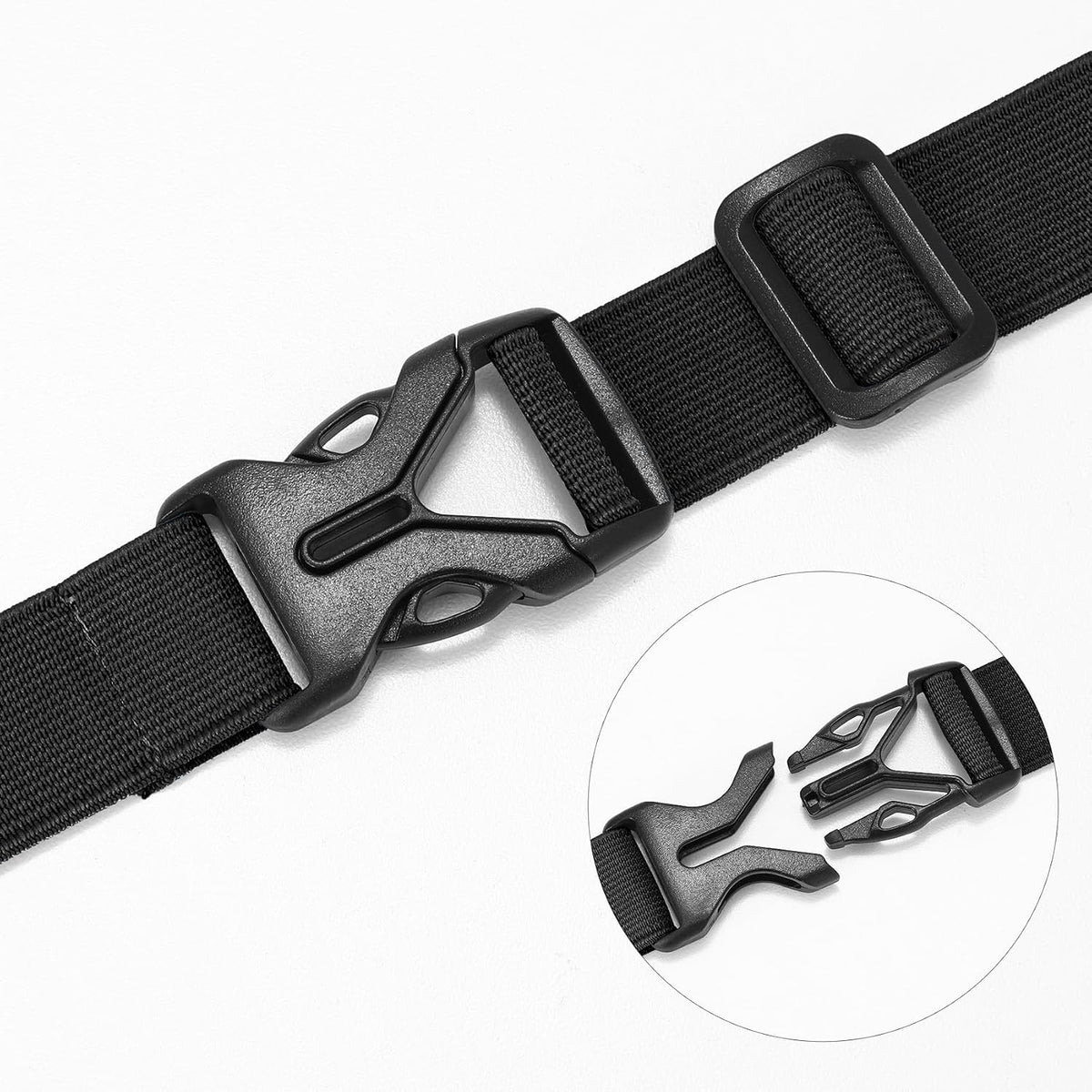 Jasgood Triathlon Startnummernband Verstellbar Laufgürtel Mit Nummernhalter 6 Gel-Halter Running Belt Laufgurt Bauchtasche Gürteltasche Für Joggen Marathon Radfahren,Black,80Cm