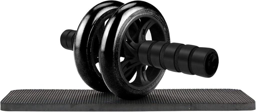 Bauchroller Mit Matte, Abdominal Trainer Bauchtrainer Für Zuhause, Ab Roller Wheel Effektives Bauchmuskel Fitness Zubehör Trainingsgerät Für Männer Und Frauen
