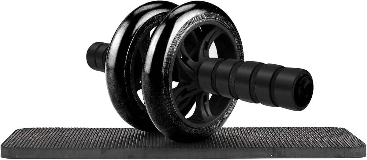 Bauchroller Mit Matte, Abdominal Trainer Bauchtrainer Für Zuhause, Ab Roller Wheel Effektives Bauchmuskel Fitness Zubehör Trainingsgerät Für Männer Und Frauen