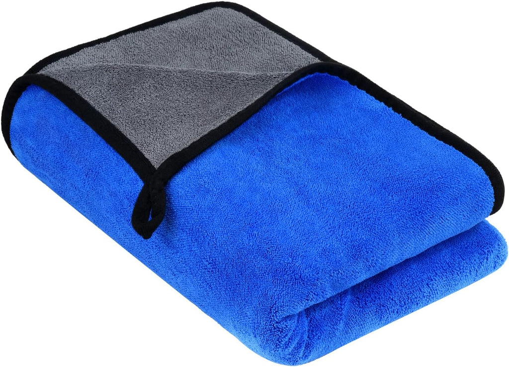 URAQT Microfasertücher Auto, 6 PCS 500GSM Mikrofasertüch Multifunktionales Motorrad Fusselfreie Handtuch,Reinigungstuch Microfasertuch Für Auto Haushalt Küche Fenster - 30X40Cm