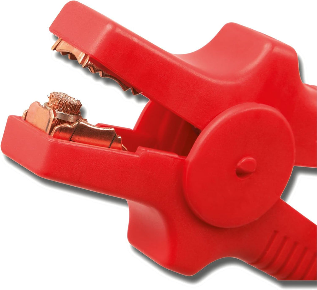 Starthilfekabel Alu-Tec, Für 12 Volt Und 24 Volt, in Aufbewahrungstasche, 2 X 3M, Erfüllt DIN 72553