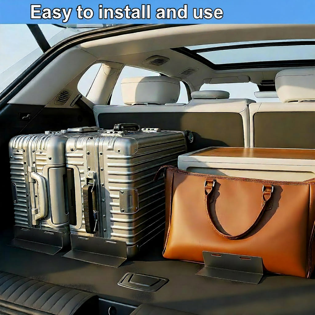 Kofferraum Organizer 3 Stück Auto Gepäckfixierung Kofferraum Für Universaler Auto Kofferraums Trenner Organizer Kofferraumbegrenzung Für SUV, Kombi, Car Boot