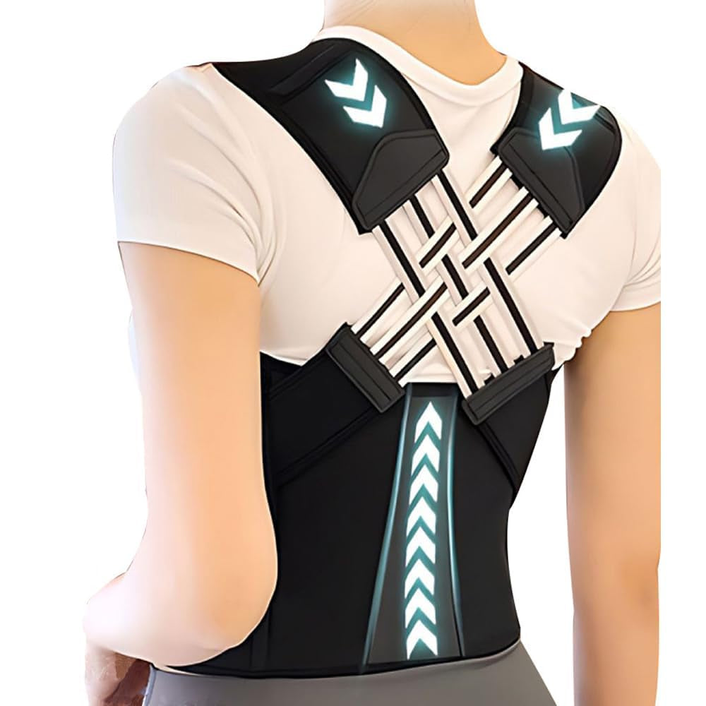Rücken Geradehalter Komfortable Haltungskorrektur Rücken Damen Herren Verstellbare Gerader Posture Corrector Atmungsaktive Schultergurt Gerader Rücken Gurt Für Rücken Hals Und Schulter