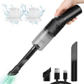 Suloea Akku Handstaubsauger,Mini Auto-Staubsauger Kabellos,Handsauger | 310G Leichter Mini Akku-Handstaubsauger Mit USB-C. Kabellos Für Auto, Tisch, Tastatur Und Zuhause. Farbe: Schwarz.