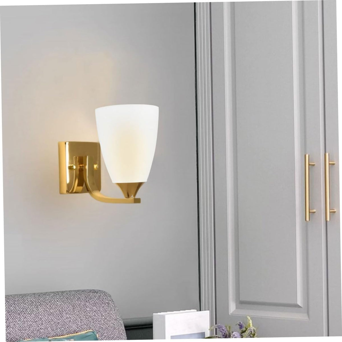 2 Stück Kleiner Lampenschirm Aus Kunststoff in Weiß - Ersatzlampenschirm Für Leuchten - Ideal Für Deckenlampen Wandlampen Und Pendelleuchten Mit 42 Mm Lochdurchmesser
