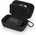 Tasche Case Für JBL GO 4/GO3/GO2 Portable Bluetooth Speaker, Hard Carry Travel Aufbewahrungstasche Etui Hülle (Black)