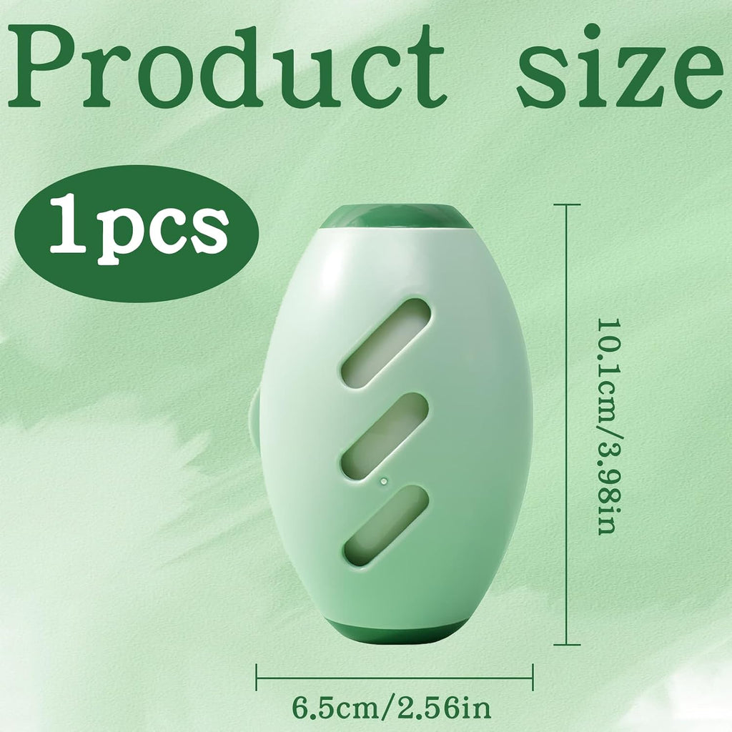 Reusable Lint Roller,Lint Remover for Clothes,Fusselrolle Kleidung,Waschbare Klebrige Gel Fusselrolle Ball Für Haustier Haar,Wiederverwendbarer Gel-Fusselroller Für Kleidung,Reisen,Haus (Grün)