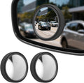 2 Stück Toter Winkel Spiegel,360 ° Hd-Glas Verstellbar Konvex Spiegel | Selbstklebende Weitwinkel Rückspiegel,Runde Autospiegel,Rückspiegel Für Den Toten Winkel,Blindspiegel Für Autos,Lkws,Suvs