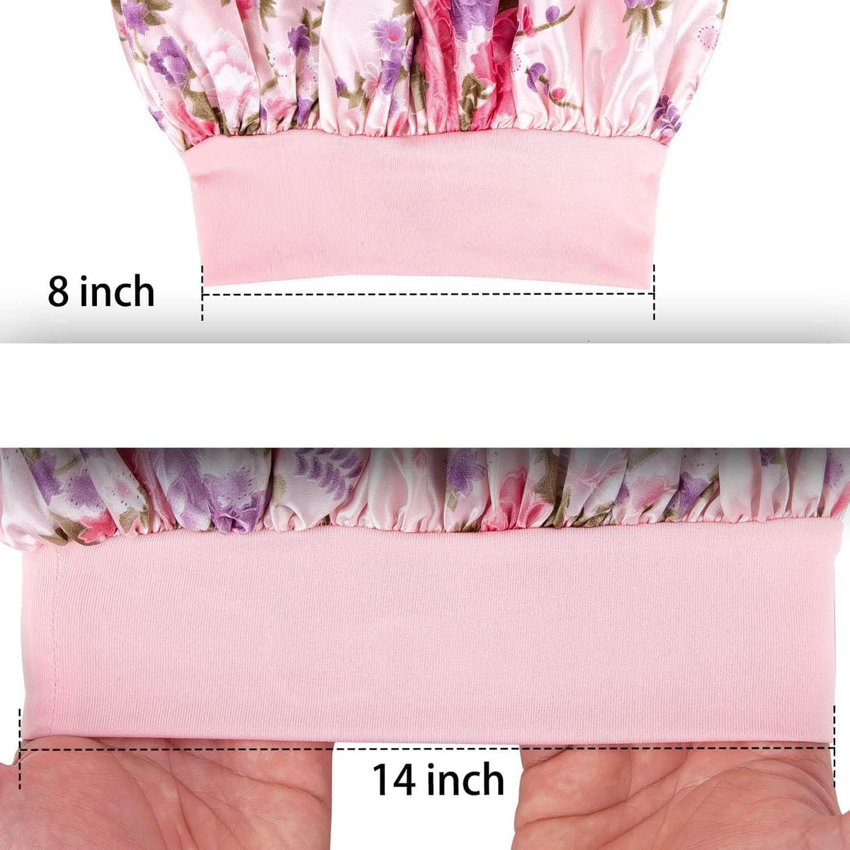 3 Pcs Soft Satin Bonnet, Silk Bonnet Hair Wrap for Sleeping, Sleeping Hair Care Cap Bonnets, Night Sleeping Head Cover Sleeping Hat for Women and Girls Curly Hair