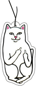 2X Katze Mittelfinger Duftbaum Auto Lustig, Duftspender, Tuning, Car Air Freshener, Duftanhänger Set