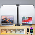 Double Head LED Desk Lamp – 10 Brightness Levels, 5 Colour Temperatures, 45-Min Timer & Foldable Design for Kids & Adults