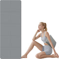 Foldable Yoga Mat - TPE Exercise Pilates Mat - Yoga Matte - Fitnessmatte - 183 X 61 Cm, 5 Mm Dick, Sport Matte Für Pilates, Gymnastik, Reise Und Sport