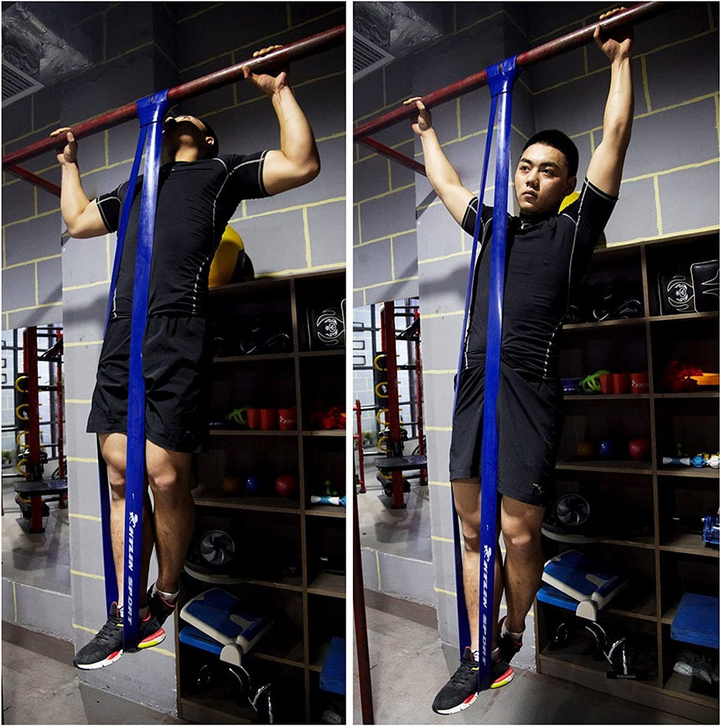 Kylin Sport Resistance Band Assisted Pull up Bands Training Yoga Pilates Elastic Loop Stretch for Cross Workout Gymnastics Power-Lifting