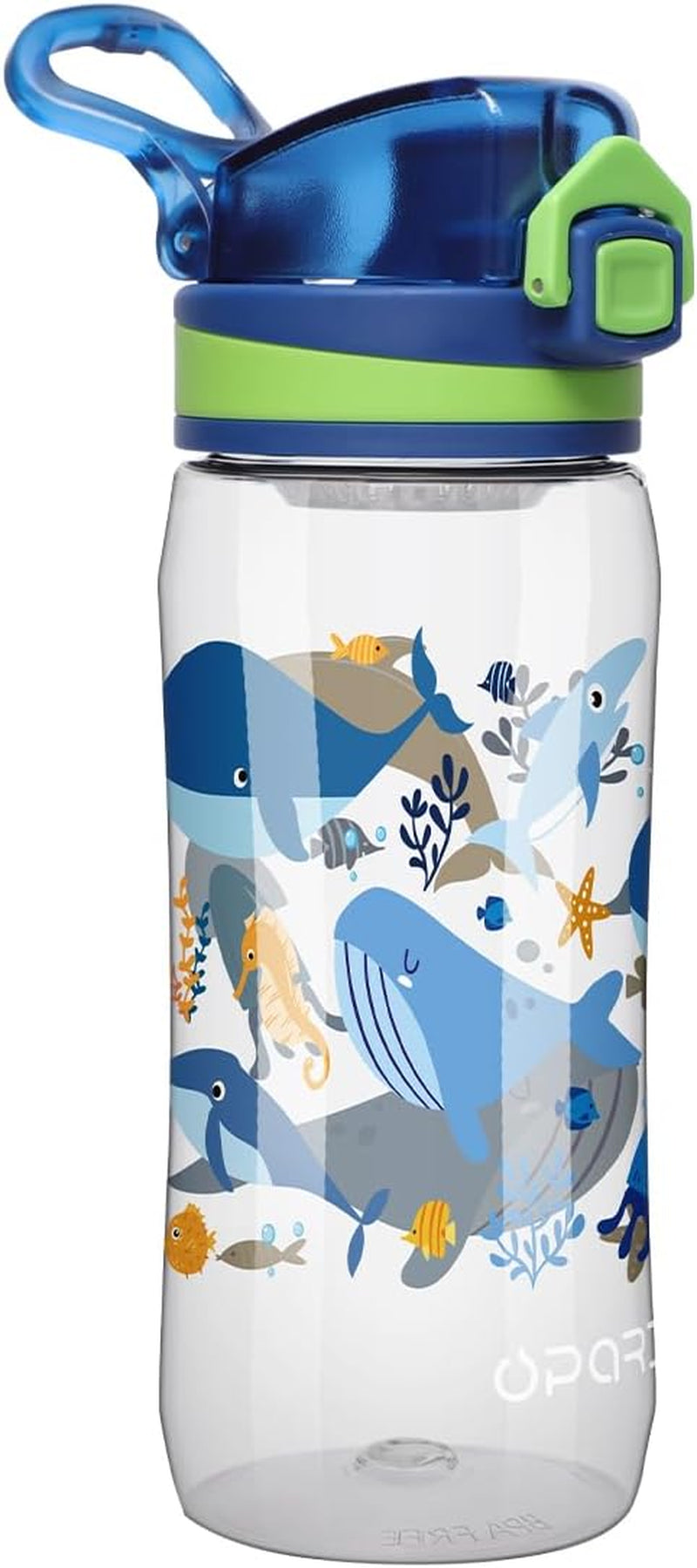 Opard Trinkflasche 1L, Kohlensäure Sprudel Geeignet, Auslaufsicher, Tritan Water Bottle, Bpa-Frei, Wasserflaschen, Drinking Bottle, Sporttrinkflasche, Gym, Fitness, Getränkeflasche