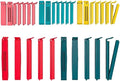 Bevara 103.391.71 Bag Clips Pack of 30 20 X 5 Cm and 10 X 10 Cm Mixed Colours