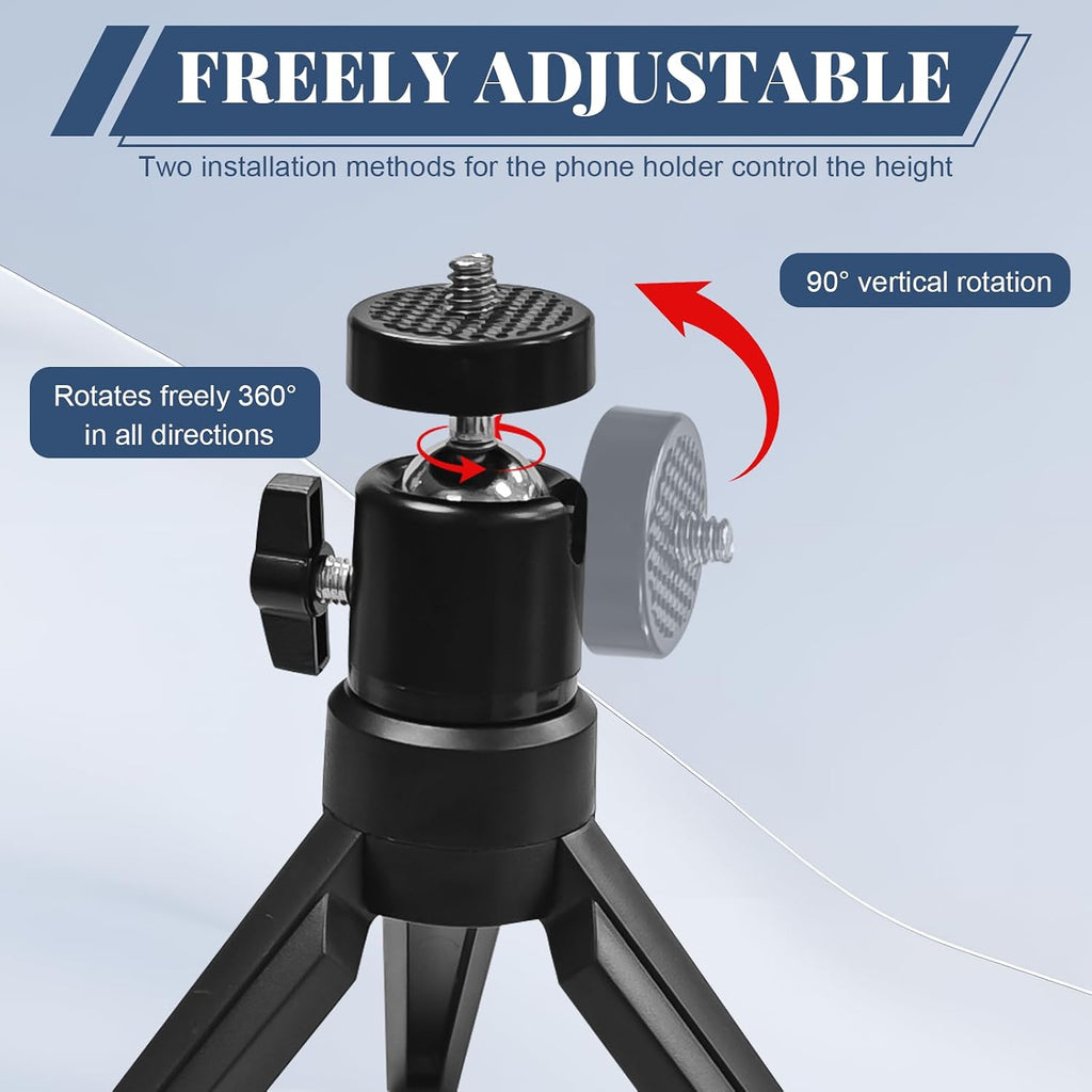 Projector Stand,Stativ Für Beamer,Projektor Ständer,Beamerständer,Kompatibel Mit Den Meisten Smartphones, Projektoren Und Kameras. 2 Stück + Handyhalterung.