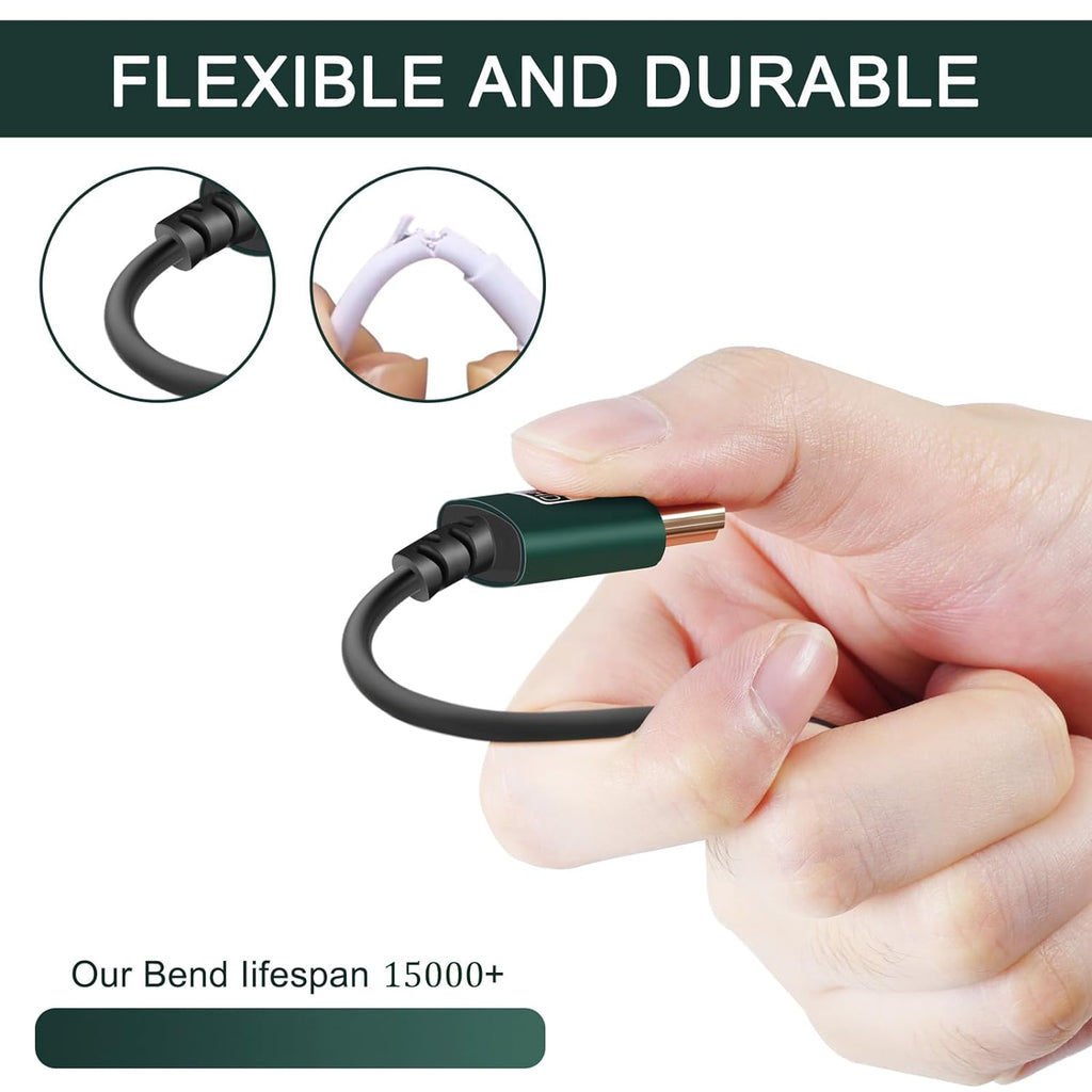Thsucords Hyper Slim Mini HDMI Auf HDMI Kabel 3M, Ultradünnes Und Flexibles HDMI Mini Kabel Unterstützt 3D/4K@60Hz/18Gbps/1080P Kompatibel Mit Laptop, TV, Monitor, Projector