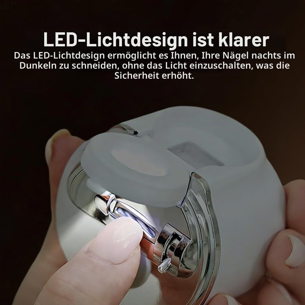3 in 1 Elektrischer Nagelknipser,Nagelschere Elektrisch,Elektrischer Nagelschleifer,Nageltrimmer,Electric Nail Clipper,Automatischer Nagelschneider Und Schleifend Aufbewahrung