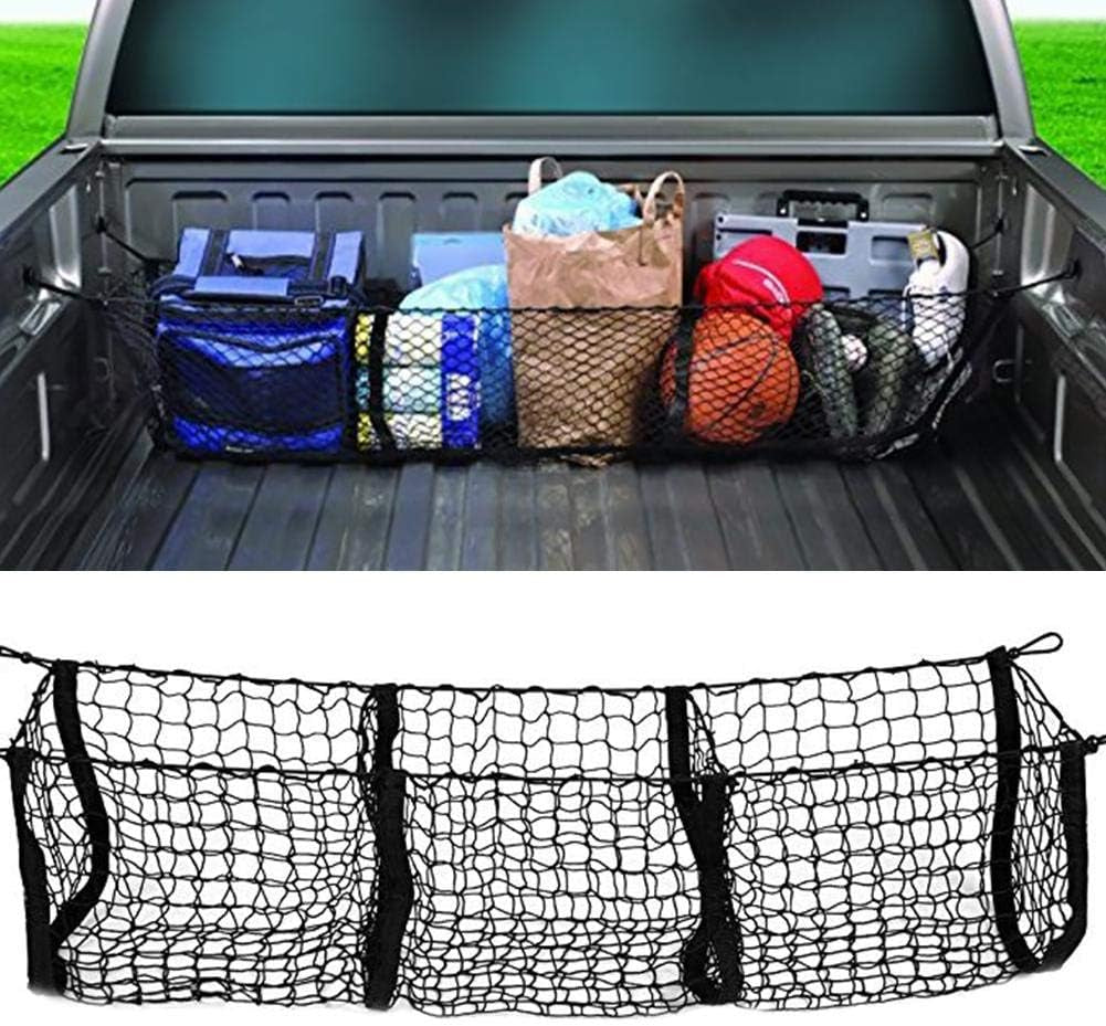 Auto Boot Ordentlich Net, Kofferraumnetz Tasche DREI Gitter Gepäck Dreidimensionale Netz Tasche Kofferraum Organizer Tasche Große Kapazität Net Pack