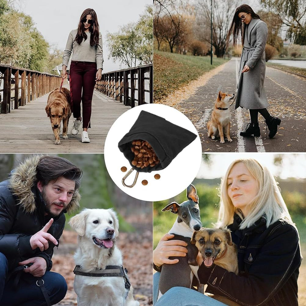 Dog Treat Bag, Hands-Free Auto Seal Dog Treat Bag Mit Tülle, Dog Training Treat Bag Mit Tülle, Puppy Treat Bag Für Hundetraining
