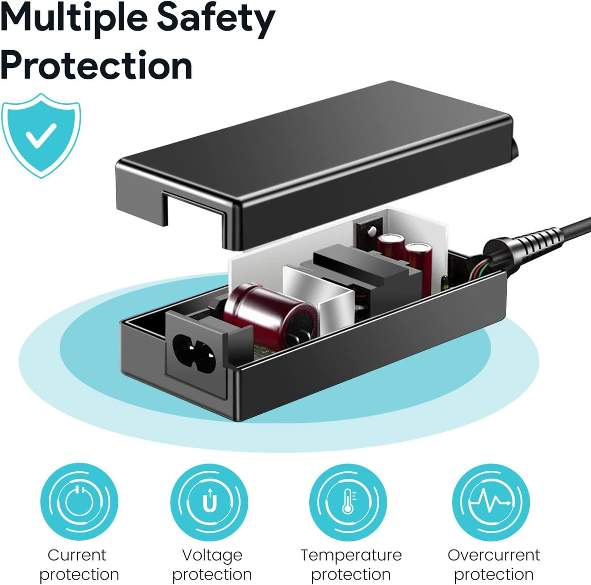 KFD Netzteil 14V 4A 56W Starthilfe Powerbank Ladegerät Für NOCO GB70 GB150 GB250+ GB251+ GB500 GB500+ 2000A 3000A 12V XGC4 XGC Boost HD Ultrasafe PKW Ladekabel Auto Batterie KFZ Booster Jump Starter