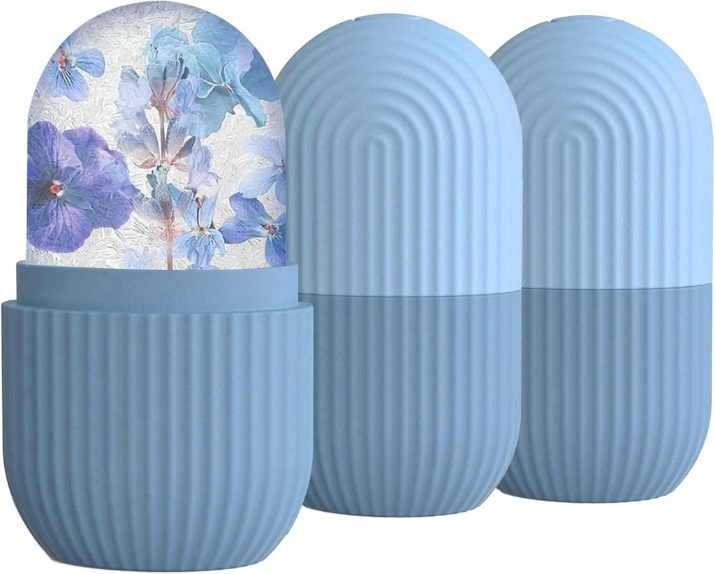 3Er-Pack Eisroller Gesicht,Face Ice Roller,Gesichtsmassage | Gesichtsentschwellung,Beauty Skincare Für Hautpflege,Kühlend Beruhigend,Essential Für Strahlende Haut