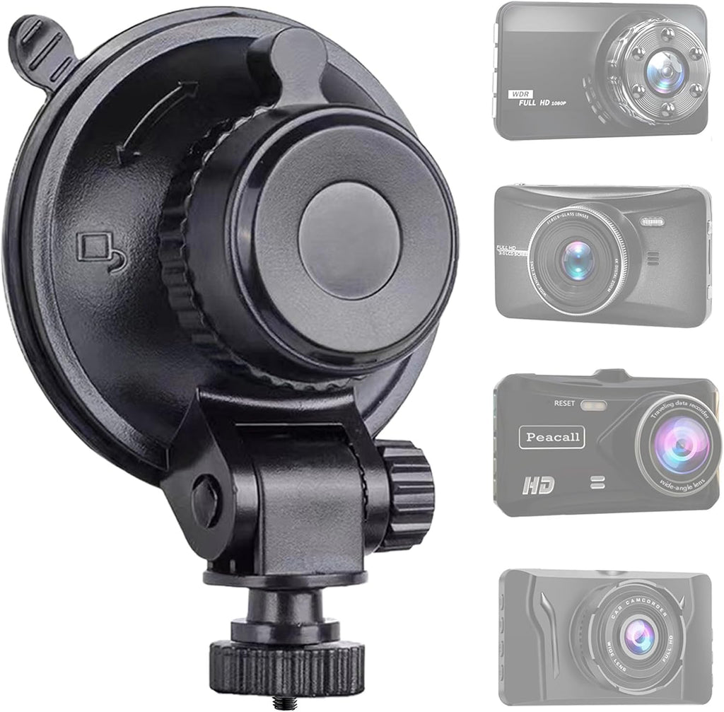 Sportway S501 Dash Cam Saugnapfhalterung (5. Generation), Austauschbares Gelenk Für CHORTAU Oldshark NIUTA Boogiio ORSKEY Abask Und Die Meisten Anderen Dash Cameras Im Auto