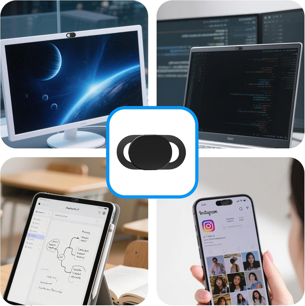 10 Stück Webcam Abdeckung, Cover Kamera Laptop, Dünne Webcam Cover Abdeckung Set, Laptop Zubehör Für Smartphone, PC, Macbook, Handyzubehör, Schutz Ihrer Privatsphäre