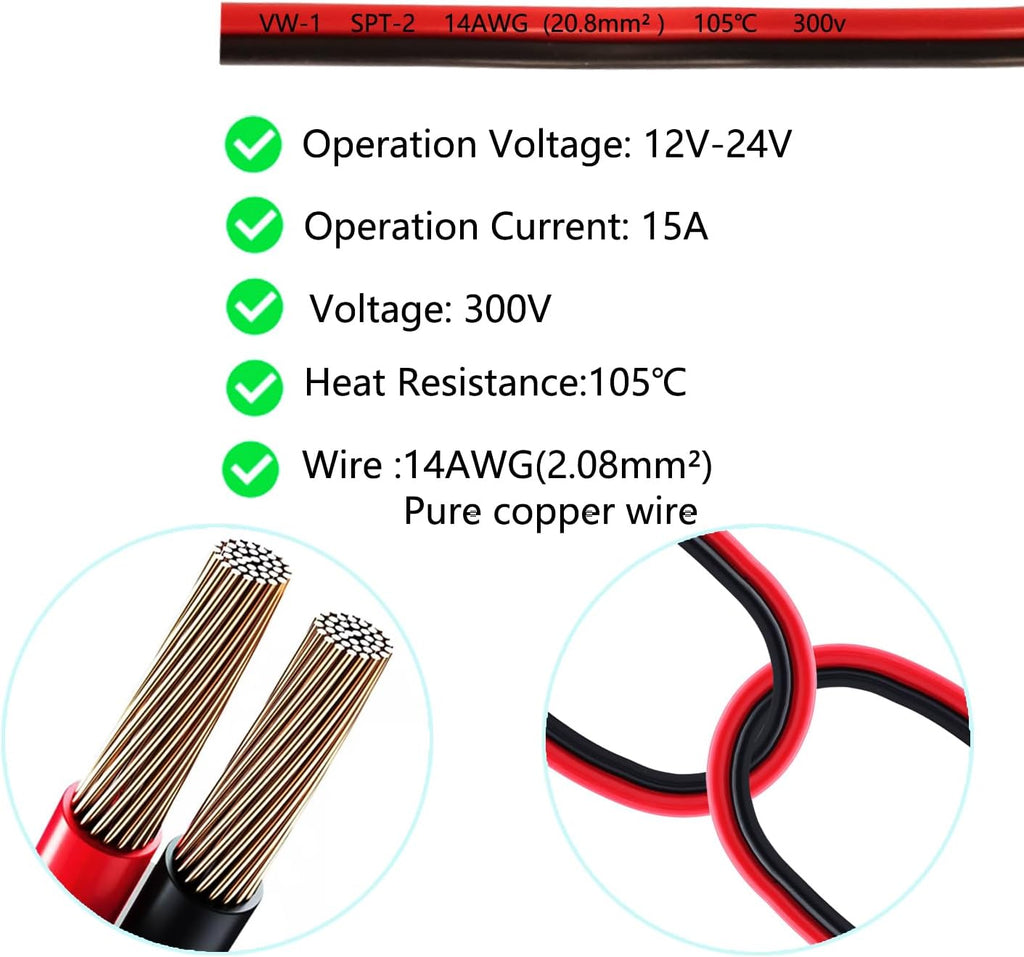 1 Bis 3 KFZ Auto Zigarettenanzünder Stecker Mit Schalter, 12V/24V 3 Wege Zigarettenanzünder Adapter Y Kabel,Dual-Zigarettenanzünder-Splitter Mit 15A Sicherung Für Reifenpumpe (1 to 3)