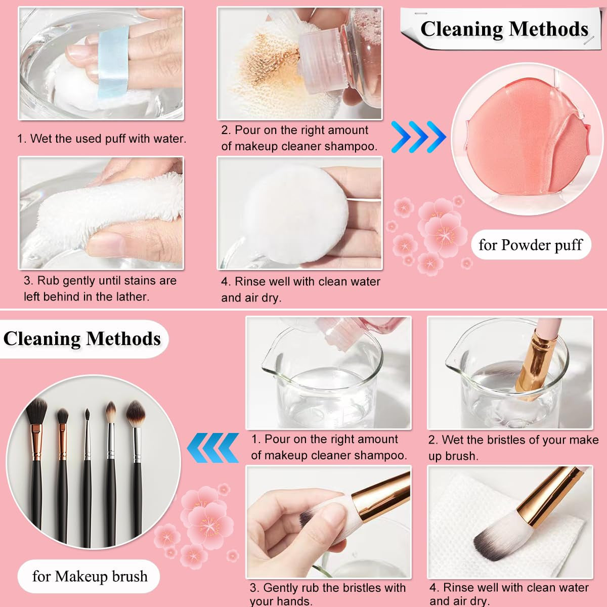150Ml Make-Up-Pinselreiniger,  Schminkpinsel Reinigung, Entfernt Make-Up, Schmutz Und Verunreinigungen Von Make-Up Pinsel, Schwamm Oder Puderquaste, Sanft Und Sicher Flüssiger Reiniger