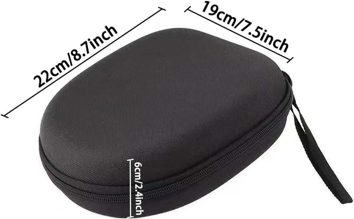 Over Ear Kopfhörer Tasche, Headset Hartschalen Aufbewahrung Case Ohrhörer Schutztasche Case Reisetasche Schutzhülle Tragetasche