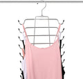 Folding Platzsparende Kleiderbügel Closet Organizer Edelstahl Kleiderbügel Kleiderschrank Aufbewahrungsschrank Für Tank Tops, Cami, BHS