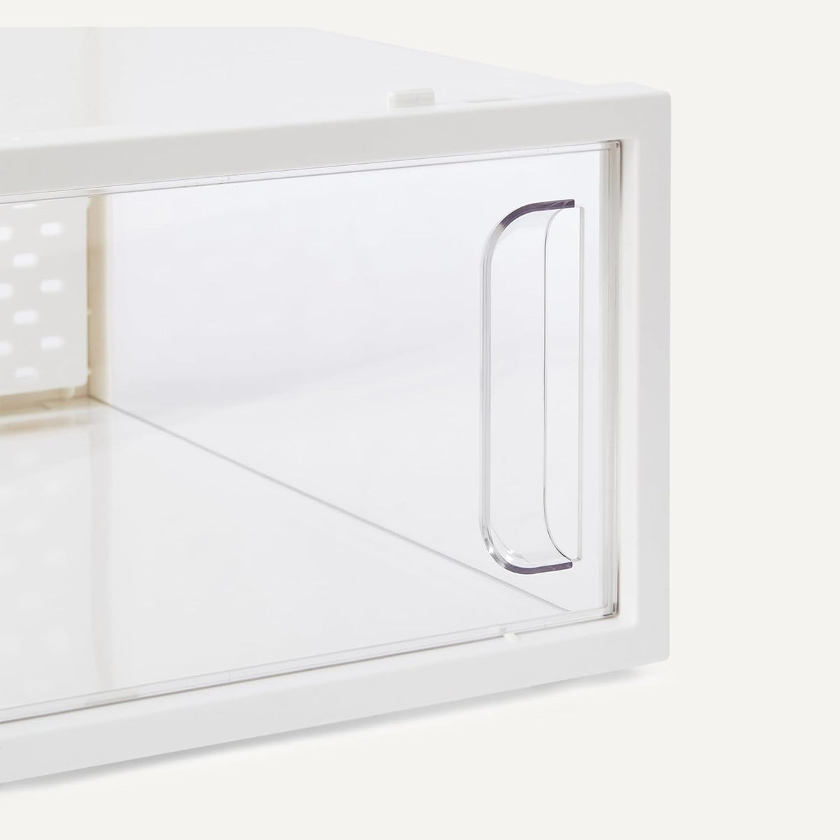 Amazon Basics Schuhaufbewahrungsbox, Stapelbar Und Faltbar, Mittelgroß, 12 Stück, Transparent